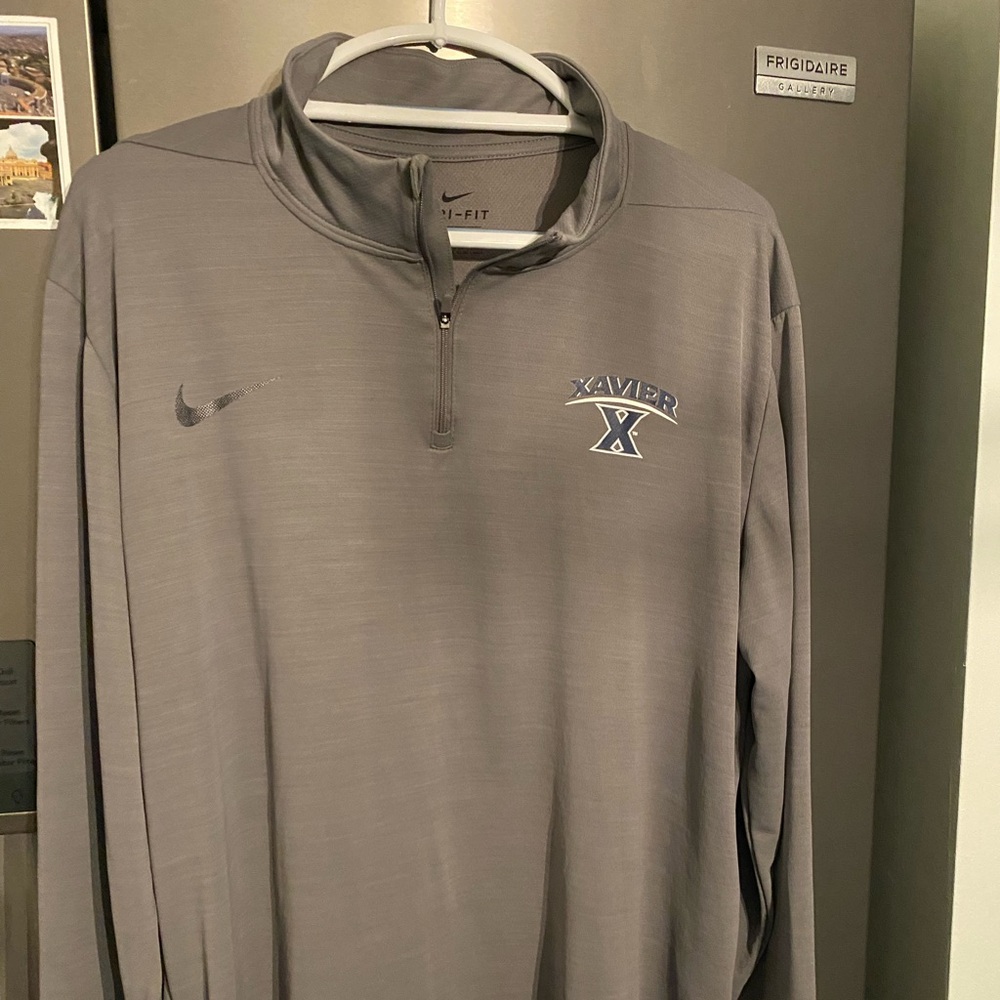 Men’s light weight pull over from Xavier College